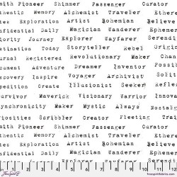 Writing on the wall - 7001-849