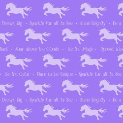 Party like a unicorn - Unicorni su viola