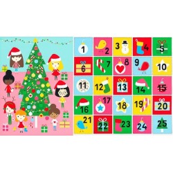 Girl Friends Holiday Party - Pannello Calendario Avvento