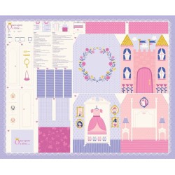 Once upon a time - Pannello castello principesse