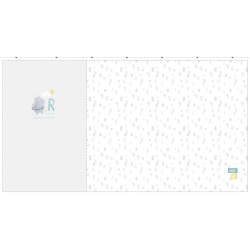 Pannello in jersey - Katia - Rhinos baby panel