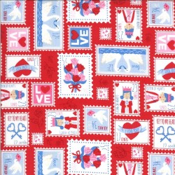 Be mine - Francobolli d'amore