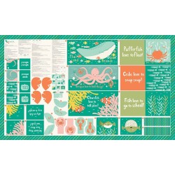 The sea and me - Libretto tessile 20790-11