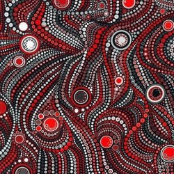 Effervescence - AAQD-18160-91 Crimson