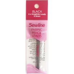 Fabric pencil leads BLACK Sewline